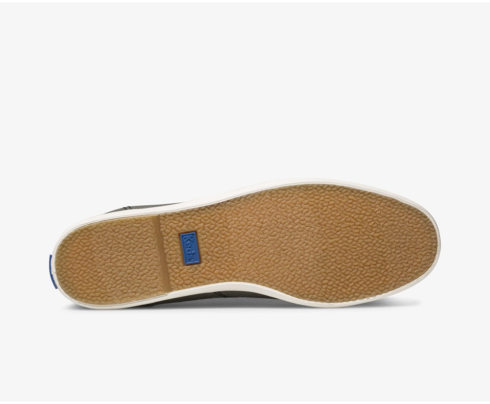 Slip Ons Keds Mujer Gris Oscuro - Chillax Seasonal Washable - 149-GCFHJA